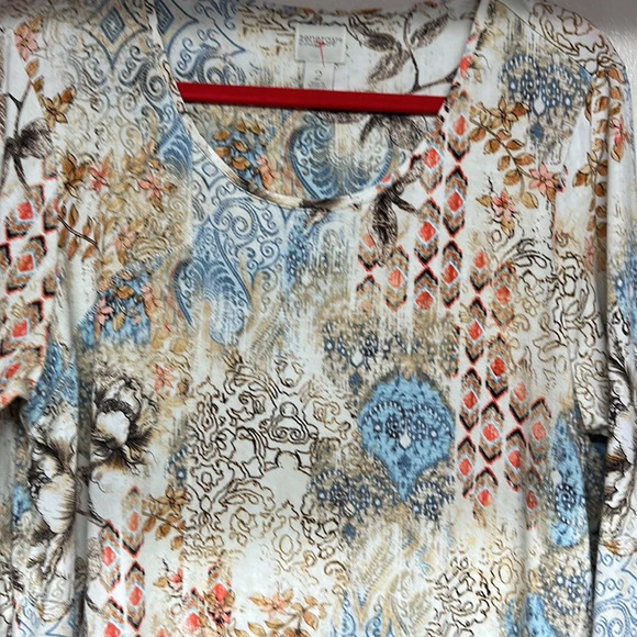 Chico’s Zenergy Tunic Top Sz2 - Picture 2 of 9